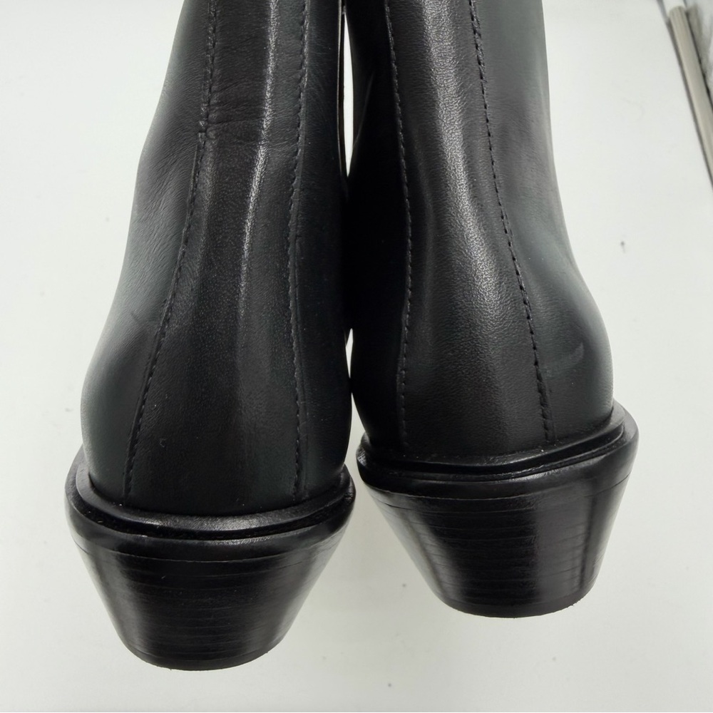 NEW Everlane Black Leather Havana Ankle Boot in Size 9.5 - Picture 10 of 13